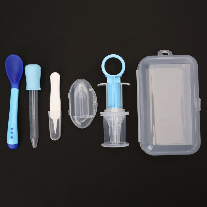 Baby Pacifier Oral Feeding Syringe Liquid Medicine Dispenser Infant Silicone Feeder Pacifier Multi-use Feeder Syringes