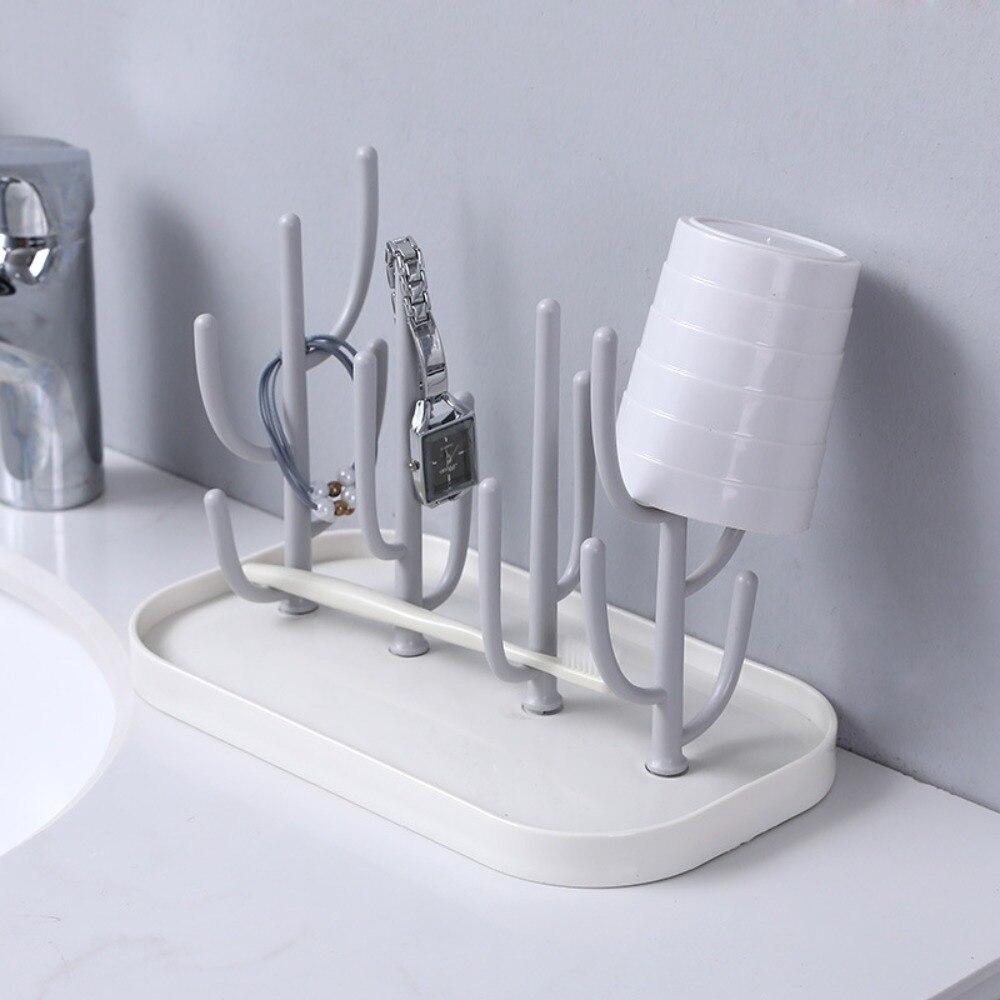 Durable Dustproof Baby Bottle Detachable Cleaning Dryer Pacifier Feeding Cup Holder Drain Rack storage drying rack