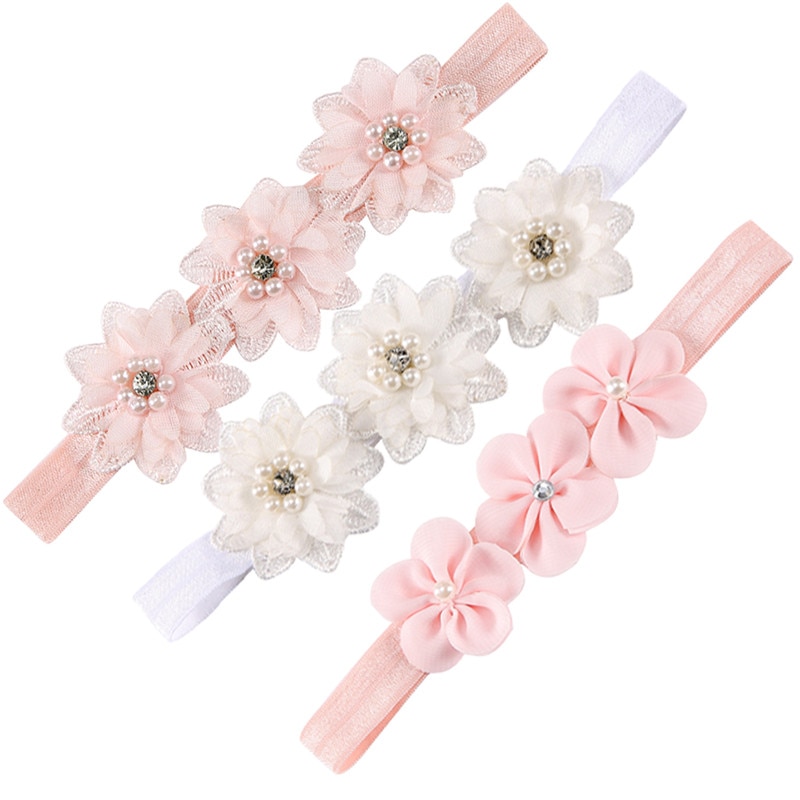 Baby Girl Headband Cute Baby Elastic Hair Band Newborn Head Flower Toddler Headband Headwear Kids Accessories