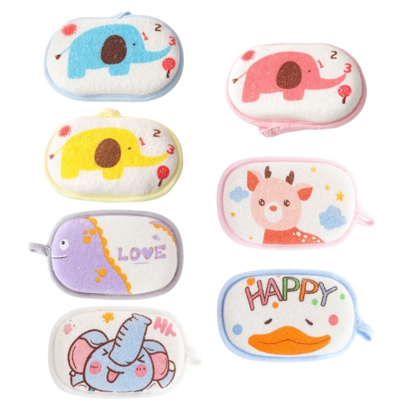 Bath Foam Sponge Kid Shower Sponge Children Bath Cleaning Towel Bathing Supplies
