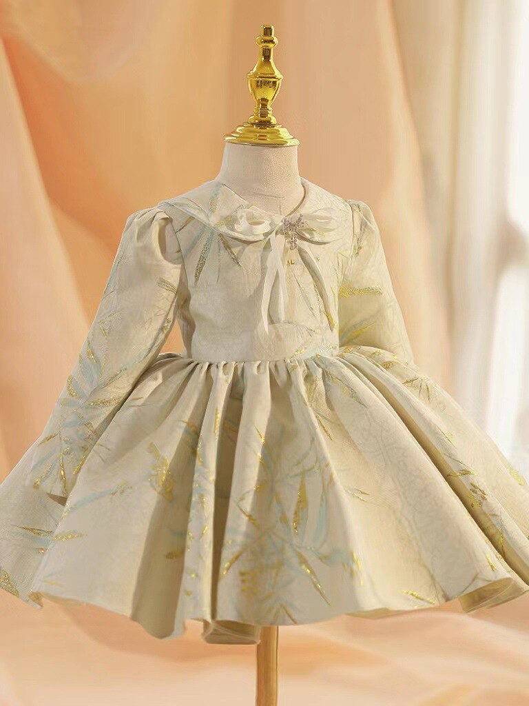 Christmas Dress for Girls Children's Princess Gown 1st Birthday Party Wedding Baby Girls Baptism Eid Dresses Kids Christeni