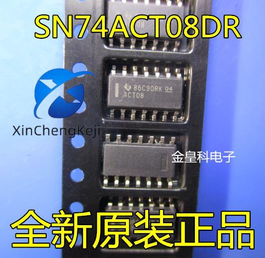 20pcs original new SN74ACT08DR 74ACT08D ACT08 logic gate SOP-14
