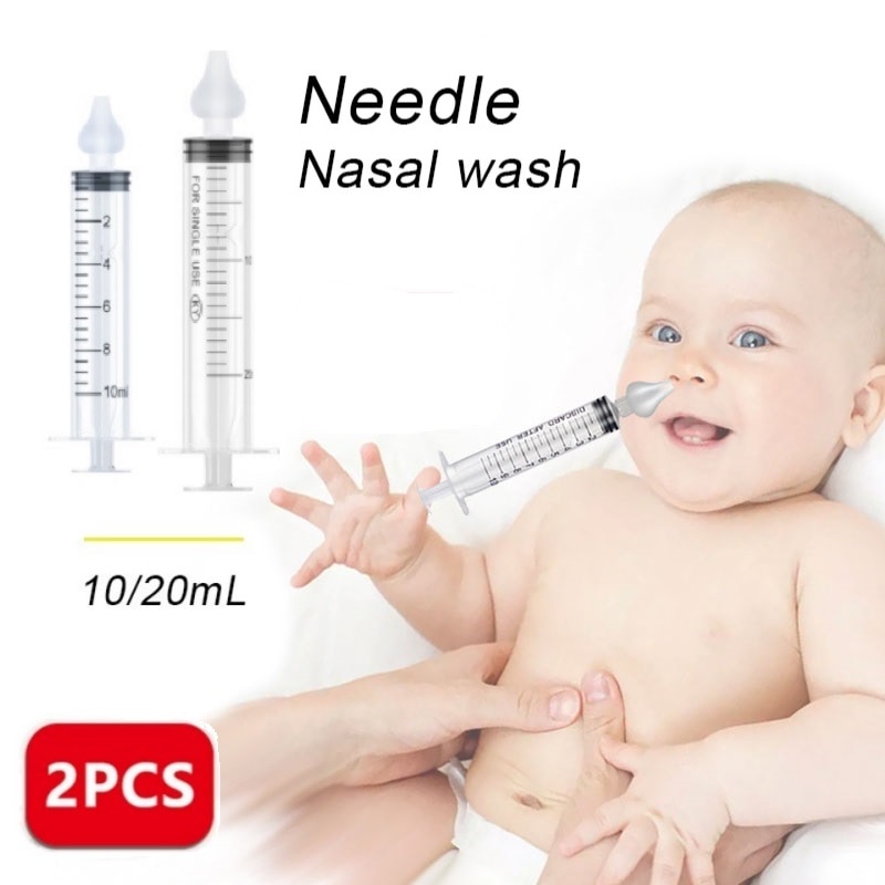 10ML/20ML Needle Tube Nasal Aspirator Baby Care Nasal Aspirator Cleaner Baby Rhinitis Nasal Washer Baby Nasal Irrigator