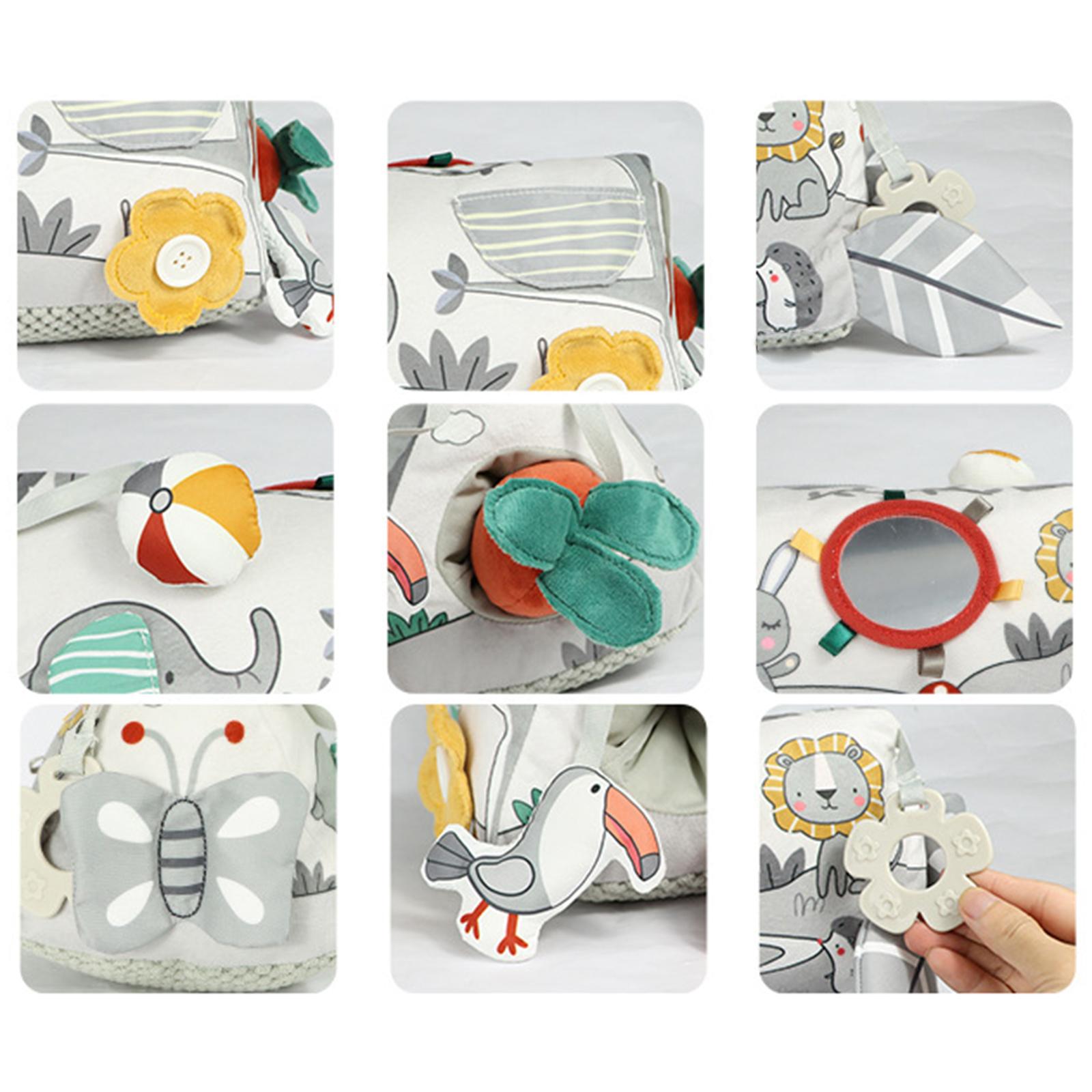 Toddler Pillow Cartoon Living Room Washable Bedroom Education Toys