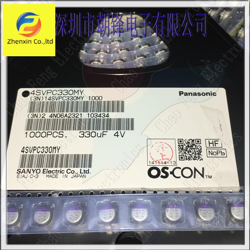 10pcs original new 4SVPC330MY 330UF 4V solid state capacitor