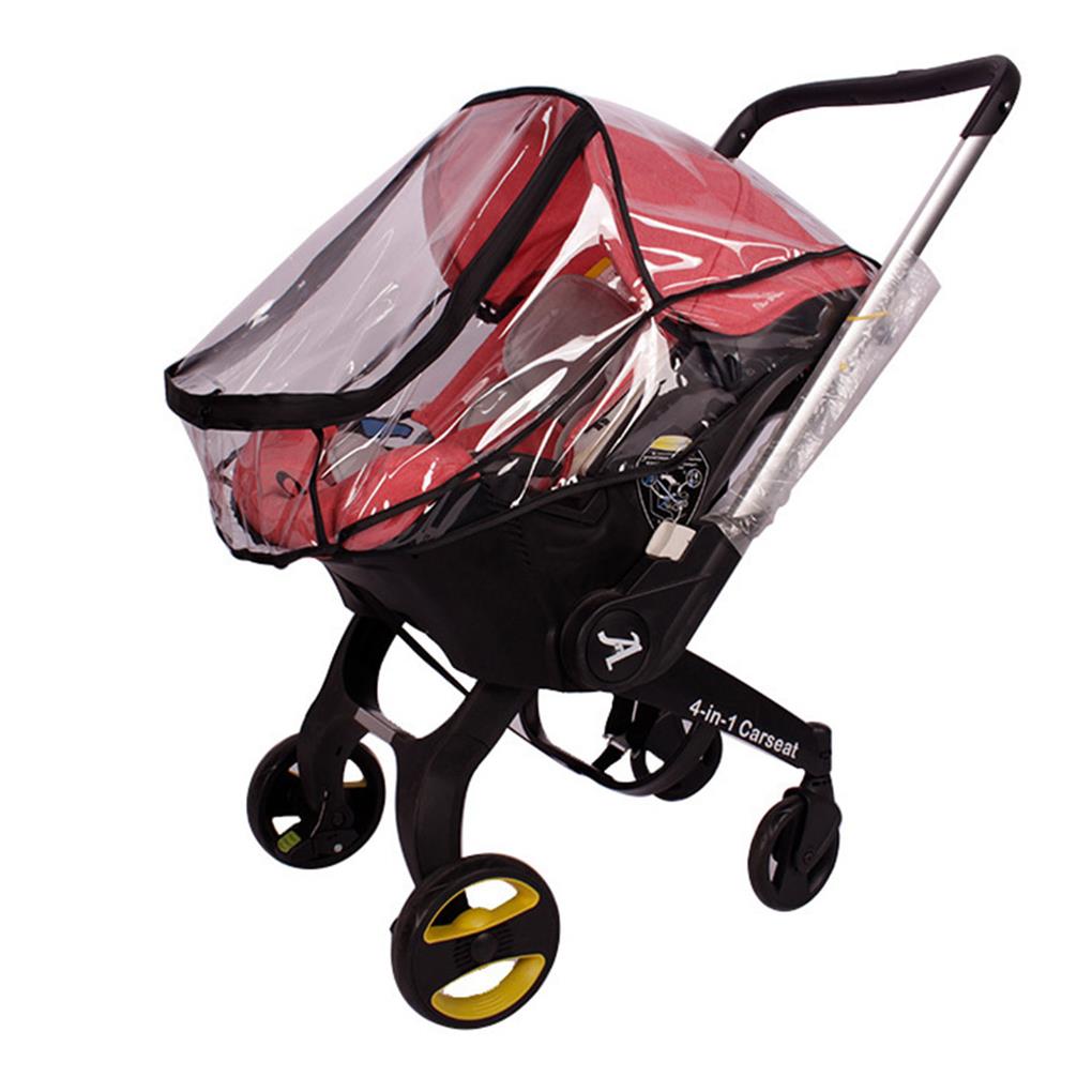 Stroller Raincoat Cover Protection Fitting Transparent Waterproof Protective Covers Modified Part Strollers Raincoat