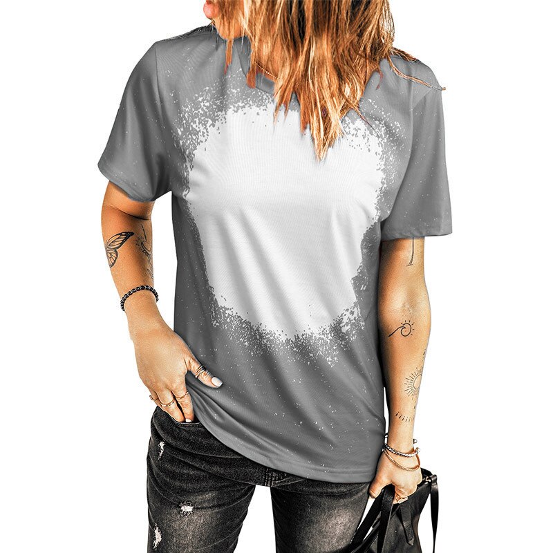 2022 Summer New Maternity Relaxed Round Neck Pullover Tee GRAY22