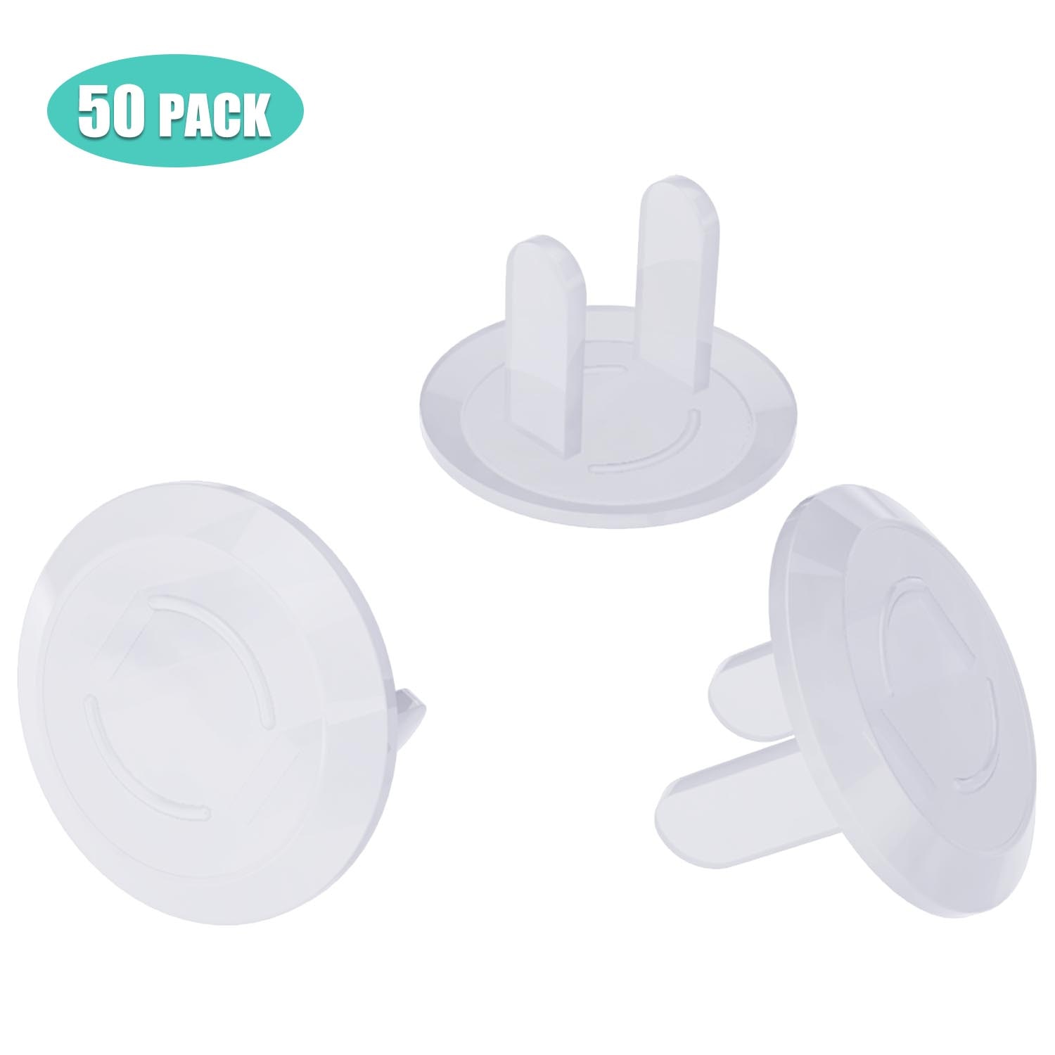 36pcs/50pcs Outlet Covers Babyproofing Electric Plug Protectors Childproof Socket Covers for Home Office