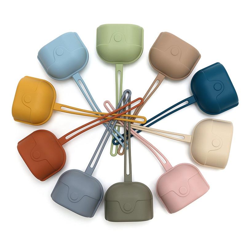 Baby Pacifier Case Silicone Teether Kids Nipple Storage Box BPA Free Portable Dummy Holder Soother Container Newborn Accessories