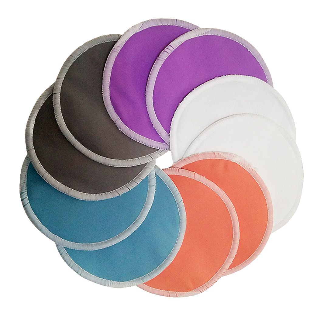 Organic Bamboo Nursing Breast Pads Breastfeeding Nipple Pad for Maternity Reusable Breast Feeding Nursing Pads