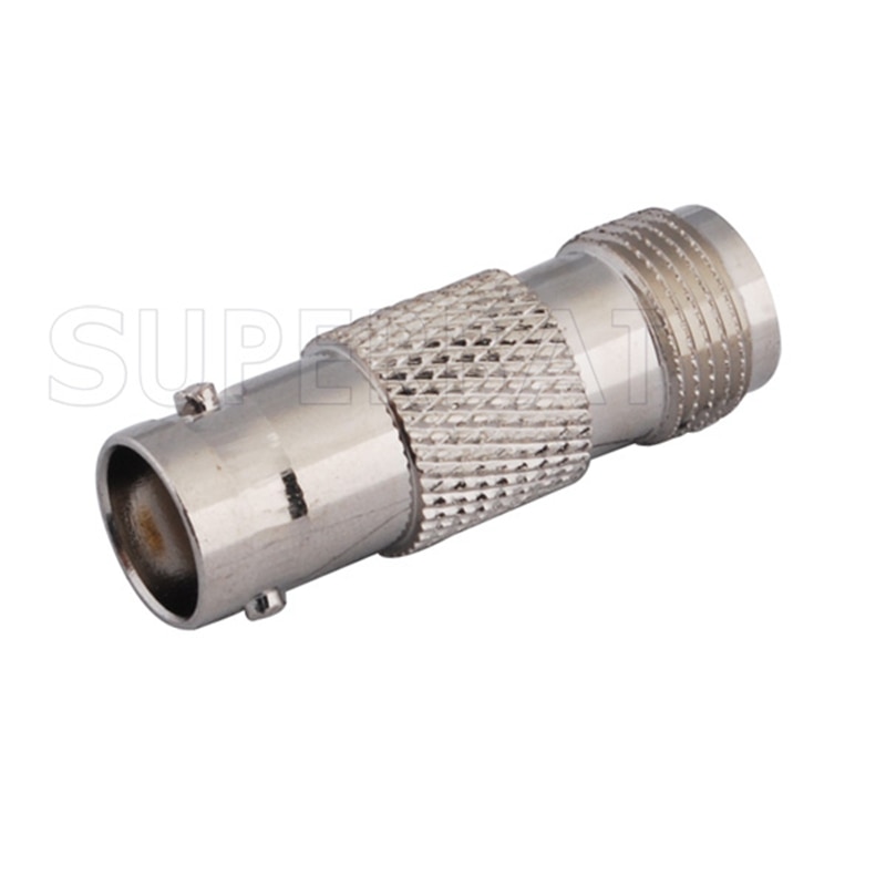 Superbat 5pcs BNC-TNC Adapter BNC Female to TNC Jack Straight RF Connector
