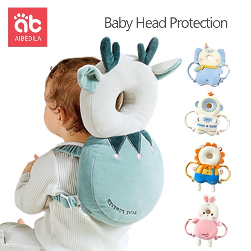 AIBEDILA Baby Safety Helmet Head Protection Headrest Cushions for Babies Gadgets Bedding Kids Security Pillows Newborn Things