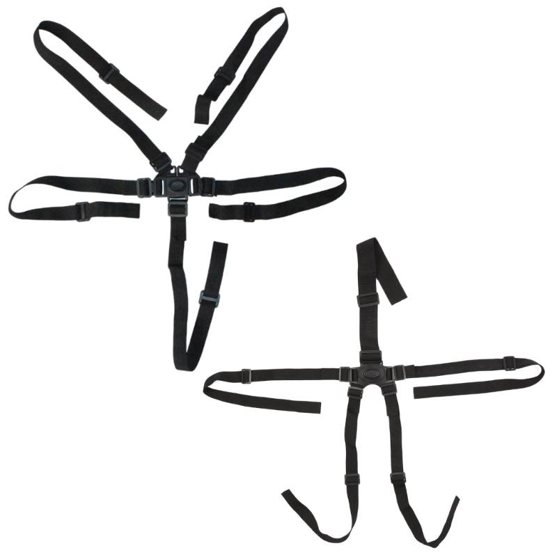 Universal Baby 5 Point Safety Harness Belt for Stroller High Chair Pram Children Kid Pushchair Nylon+POM Made