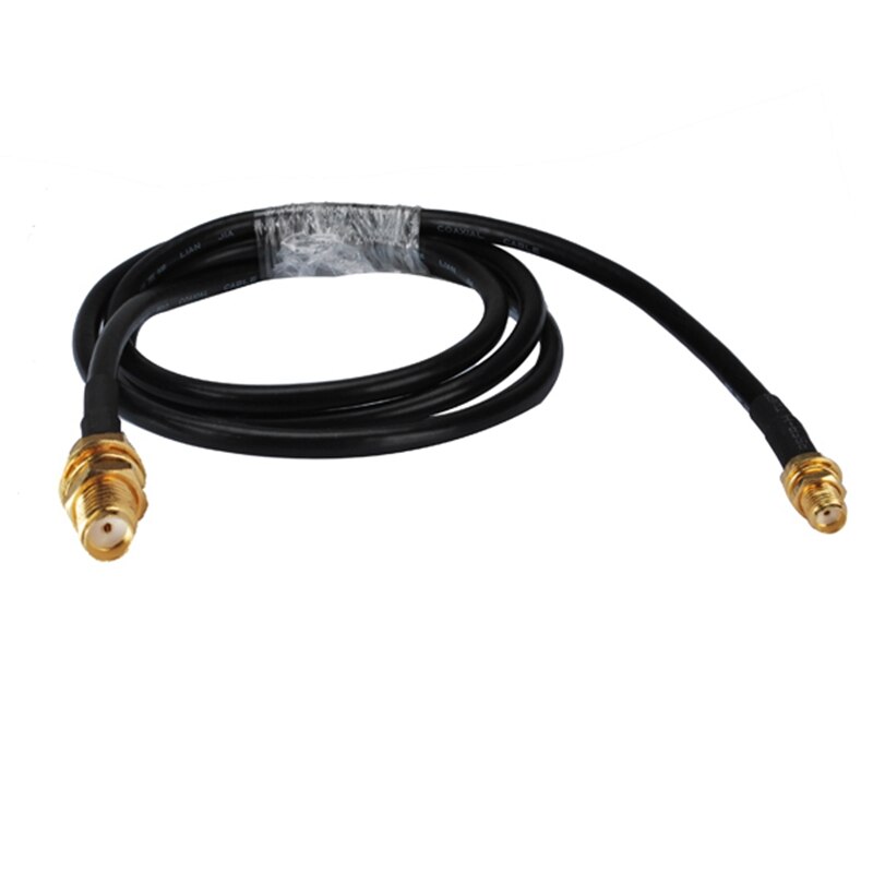 Superbat SMA Jack to Female Pigtail Cable LMR/KSR195 1M for Wifi Router