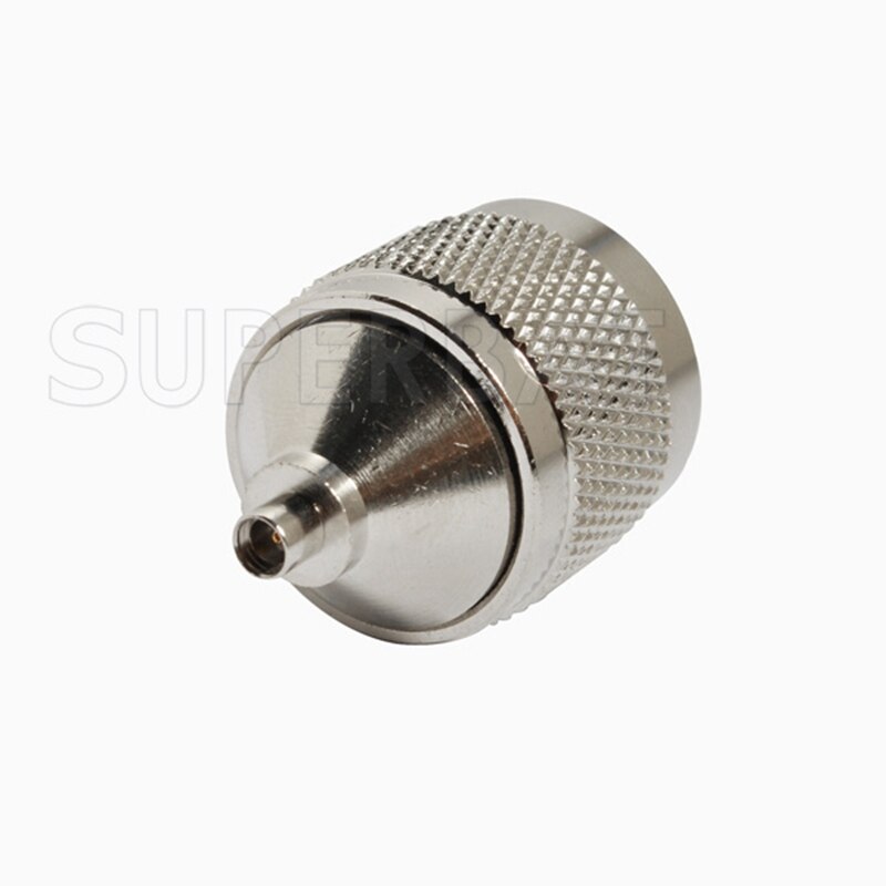 Superbat N-MMCX Adapter N Male to MMCX Female Straight RF Coaxial Connector