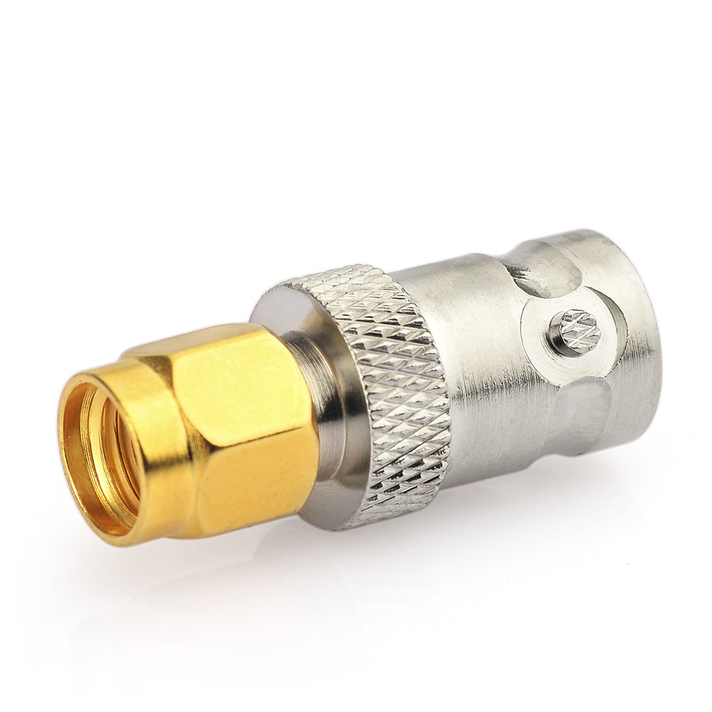Superbat BNC Female to RP SMA Plug Female Adapter Straight Connector
