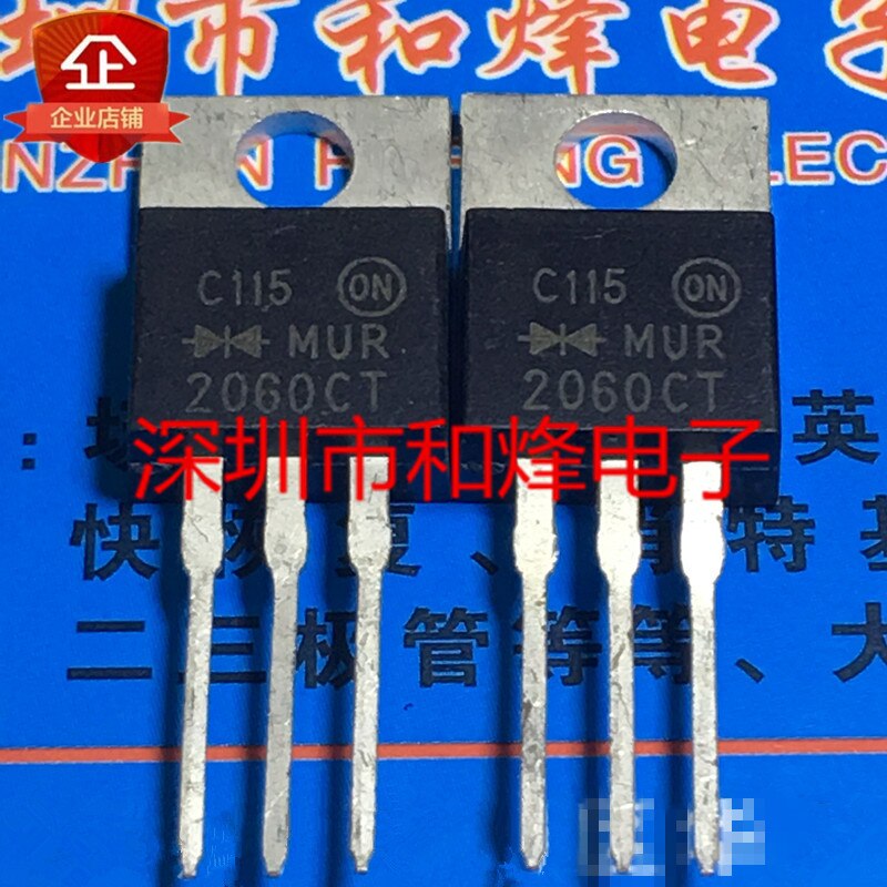 30pcs original new MUR2060CT TO-220 600V 20A