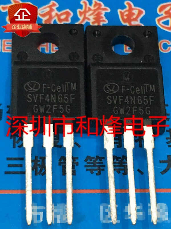 30pcs original new SVF4N65F TO-220F 650V 4A