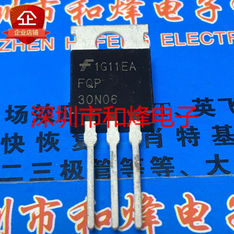 30pcs original new FQP30N06 TO-220 60V 30A