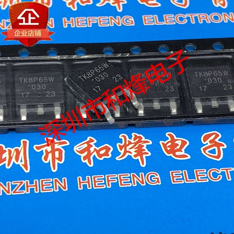30pcs original new TK8P65W TO-252 650V 8A