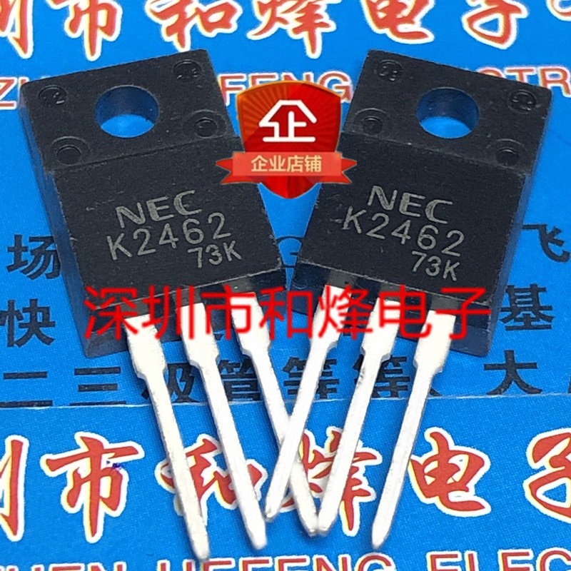 30pcs original new K2462 2SK2462 TO-220F 100V 15A