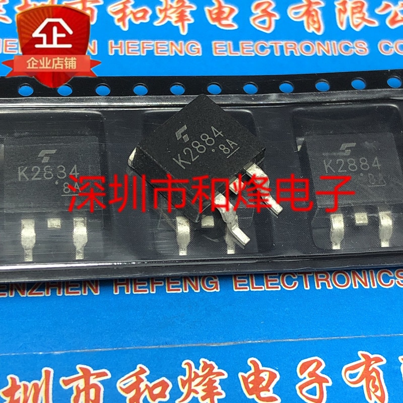 30pcs original new K2884 2SK2884 TO-263 800V 5A