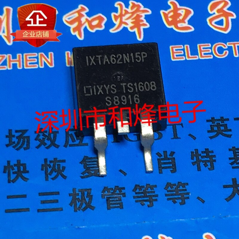 30pcs original new IXTA62N15P TO-263 150V 62A