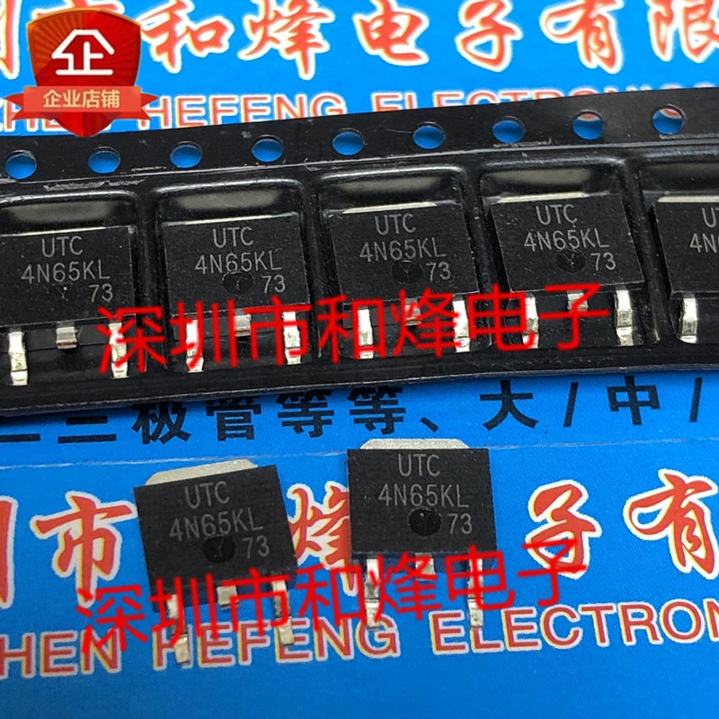 30pcs original new UTC4N65KL TO-252 600V 4A