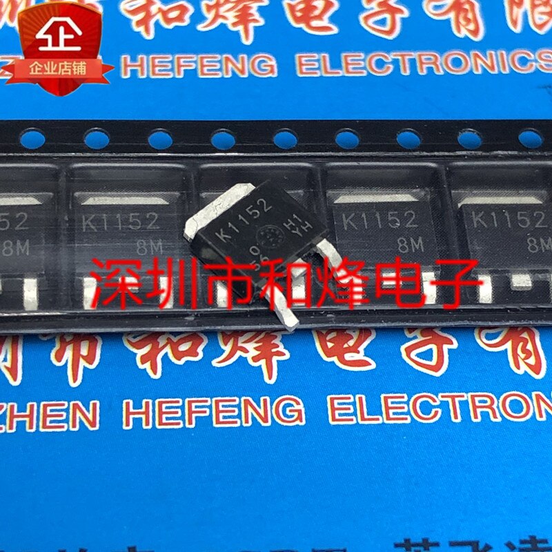 30pcs original new K1152 2SK1152 TO-252 450V 1.5A