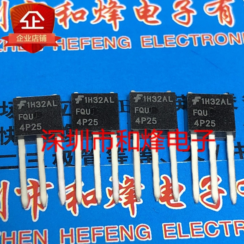 30pcs original new FQU4P25 TO-251 -250V -3.1A