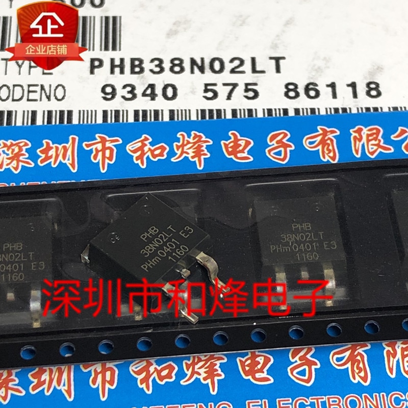 30pcs original new PHB38N02LT TO-263 20V 44.7A