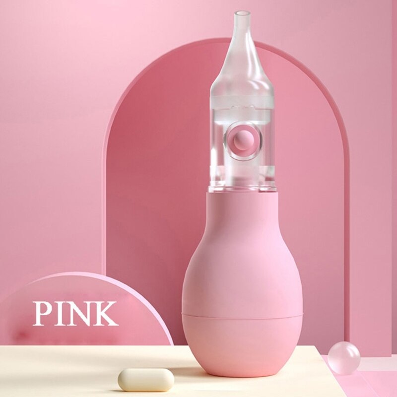 Toddler Nasal Aspirator Nose Cleaner Manual Silicone Nose Aspirator Efficient Baby Nose Cleaning Tool Baby Care Product