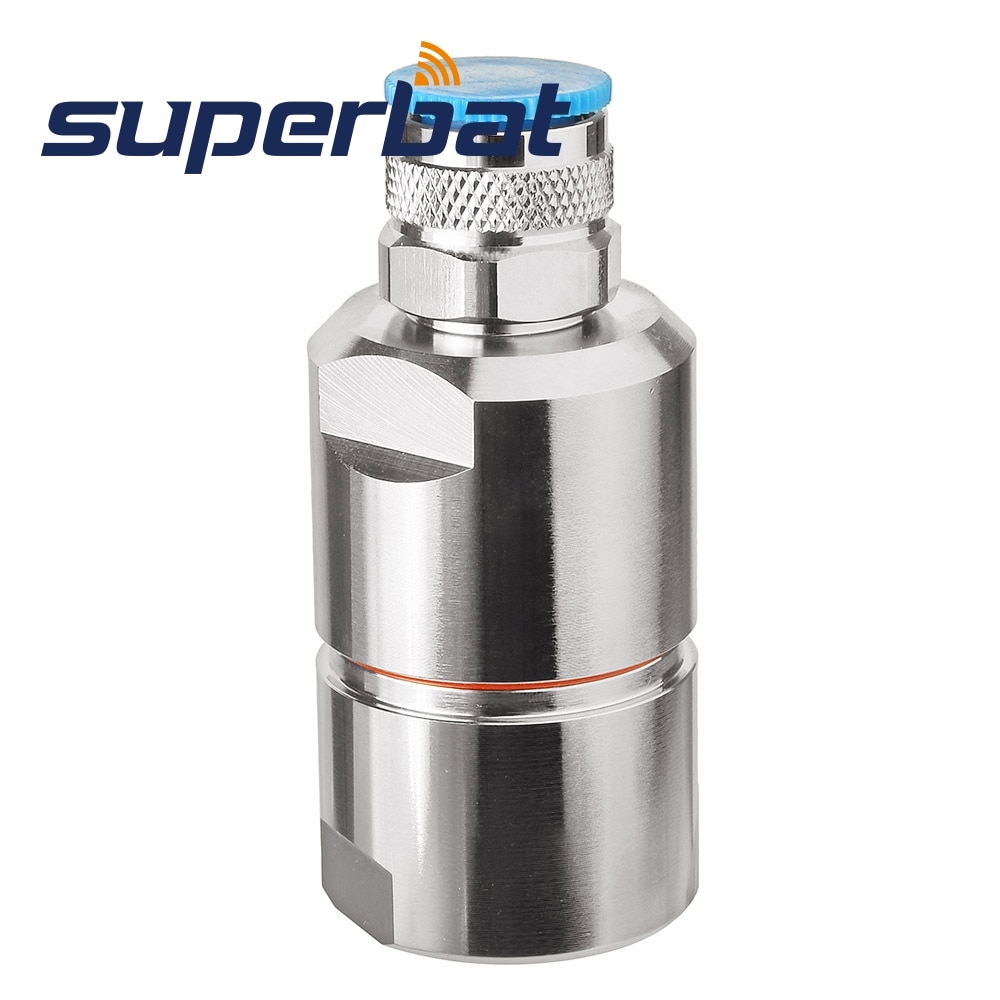 Superbat N Male Twist Male RF Coaxial Connector for Corrugated Copper 7/8" Cable