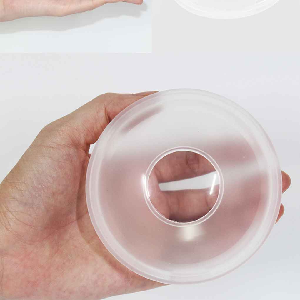 2 Pieces Portable Breast Feeding Collector Women Leakproof Nipples Milk Breatmilk Collecting Nursing Pad for Outdoor
