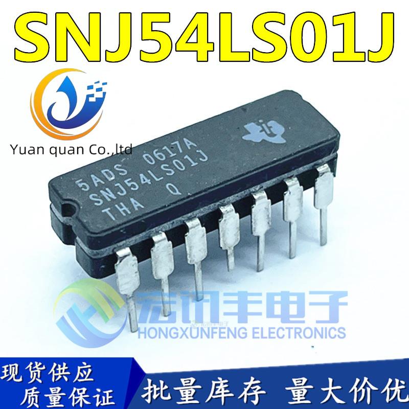 10pcs original new SN54LS01J 54LS01 CDIP-14