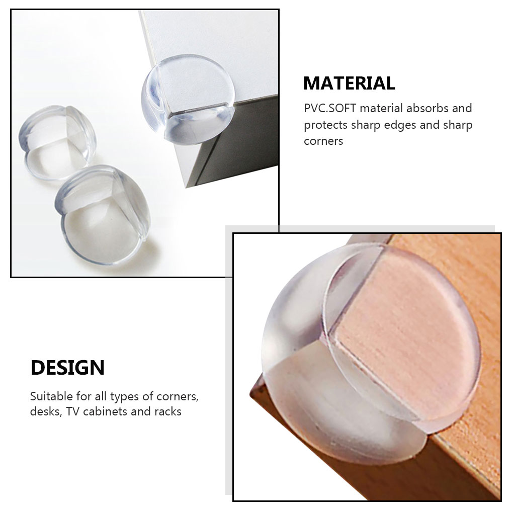 Baby Safety Proofing Corner Protectors Pad Self-adhesive Cushion Head Protection Bumper Corners Guard for Child