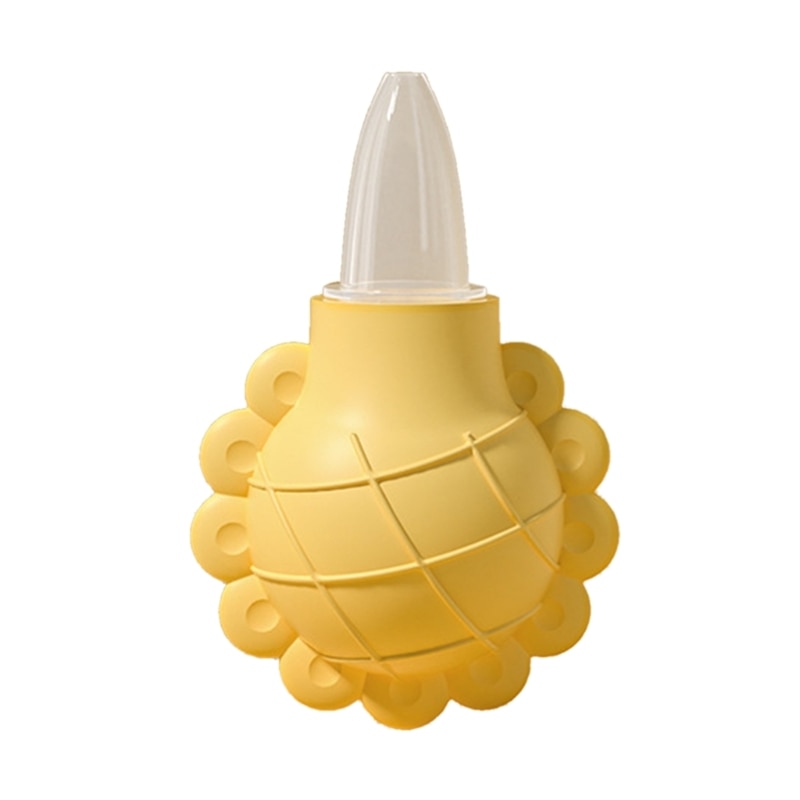 Soft Nasal Aspirator for Baby Nose Vacuum Suction Manual Nose Aspirator Nasal Cleaning Tool Backflow-proof Nose Cleaner