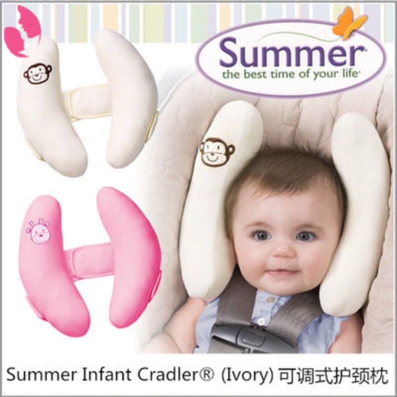 Infant Safety Car Seat Stroller Pillow Baby Head Neck Support Sleeping Pillows Toddler Kids Adjustable Pad Cushion Accessories