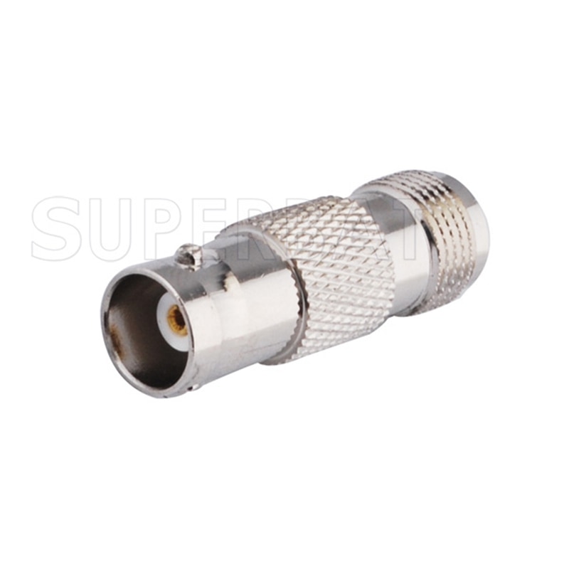 Superbat 5pcs BNC-TNC Adapter BNC Jack to TNC Female Straight RF Coaxial Connector