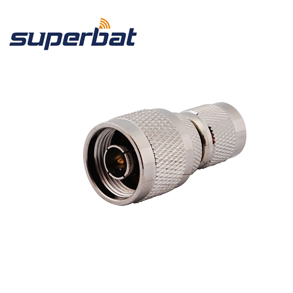 Superbat 5pcs N-TNC Adapter N Male to RP-TNC Plug(female pin) Straight RF Coaxial Connector