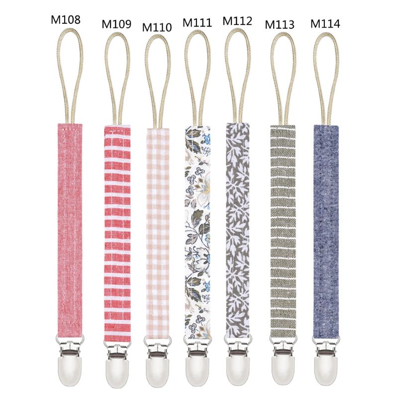Chic Flexible Baby Pacifiers Clips Teethers for Shower Gift 7 Options for Mommy