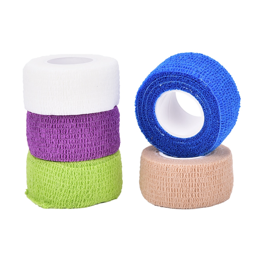 Waterproof Self-Adhering Bandage Wraps Breathable Elastic Adhesive First Aid Tape 4.5m*2.5cm