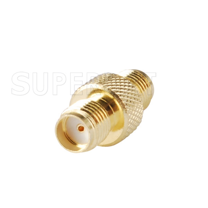 Superbat 5pcs SMA RF Adapter RP-SMA Female to SMA Jack Straight Connector