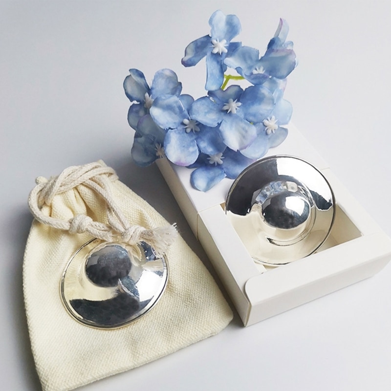 2Pcs Silver Nursing Cups for Nursing Newborn Silver Nipple Covers Pains Relief