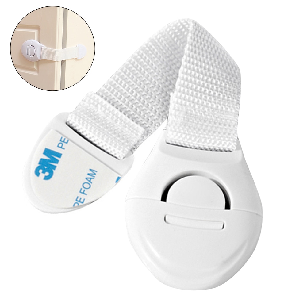 10pc Baby Safety Locks Home Drawer Cabinet Door Refrigerator Lock Buckle Child Anti-pinch Locks Kids Protection Security Buckles