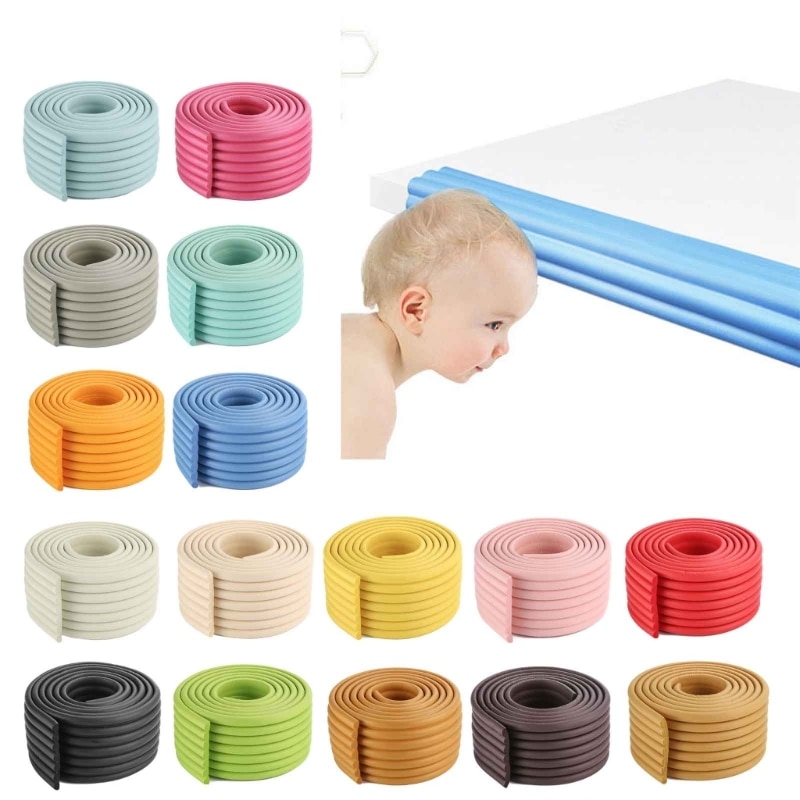 Furniture Edges & Corner Guards 2m/6.6FT Childsafe Corners Baby Child Proofing Suitable for Table Fireplaces Countertop Drop