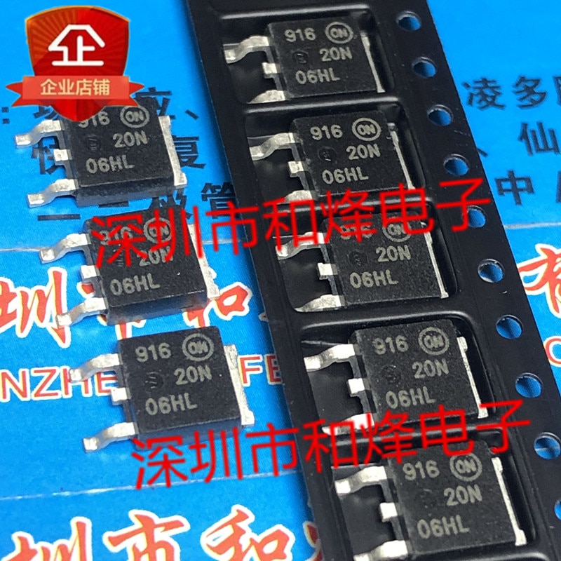 30pcs original new 20N06HL NTD20N06HLG TO-252 60V 20A