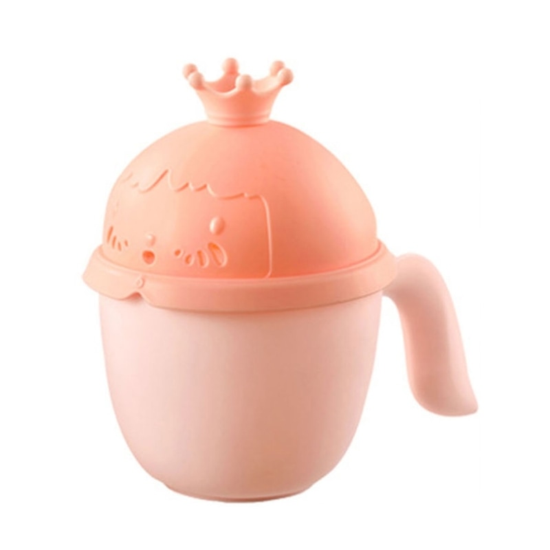 Baby Bath Rinse Toddler Hair Wash Cup Cute Shampoo Cup Bathroom Waterfall Cup P31B