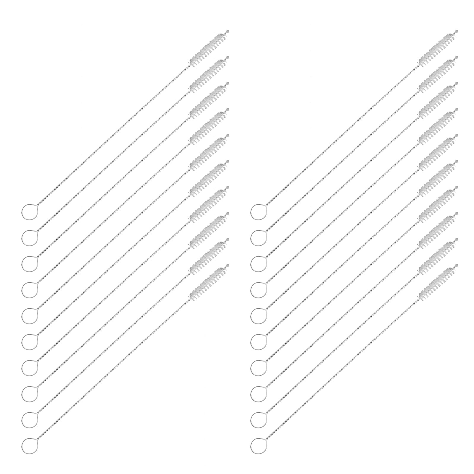 Brush Cleaner Straw Cleaning Bottle Brushes Straws Nylon Extra Electric Bathroom Narrow Metal Drinking Tool Household Tube Drink