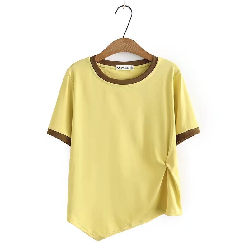 2022 Summer New Maternity Fashion Short Sleeve T-Shirts Black